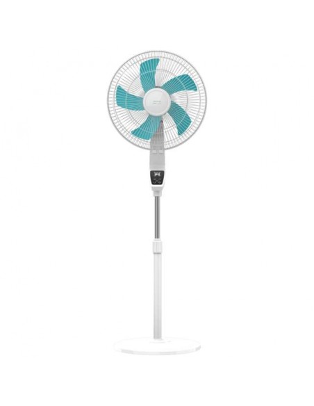 Cecotec EnergySilence 620 Flow Control Ventilador de Pie de 16" y 50W, Mando a Distancia