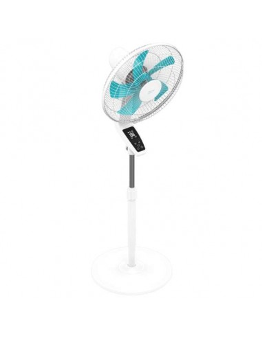 Cecotec EnergySilence 620 Flow Control Ventilador de Pie de 16" y 50W, Mando a Distancia