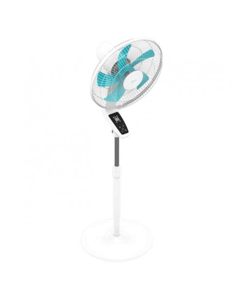 Cecotec EnergySilence 620 Flow Control Ventilador de Pie de 16" y 50W, Mando a Distancia
