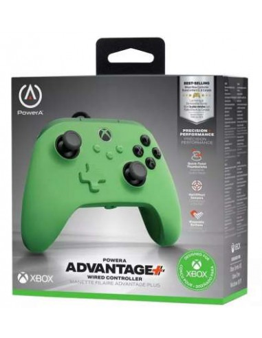 PowerA Mando con Cable para Xbox Series X|S - Green Meadow