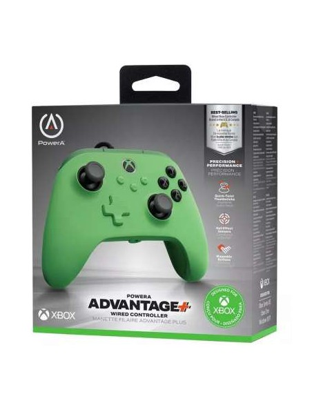 PowerA Mando con Cable para Xbox Series X|S - Green Meadow