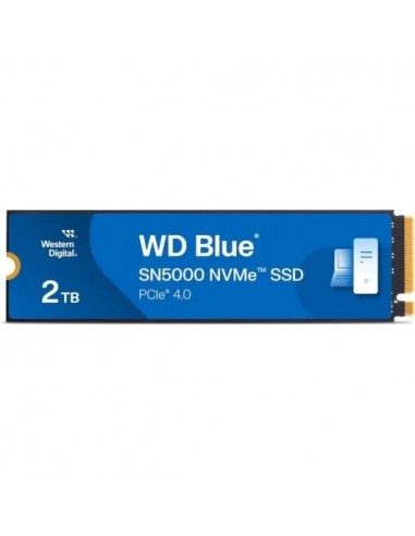 WD Blue SN5000 2TB M.2 SSD NVMe PCIe 4.0 Gen4 Disco Duro