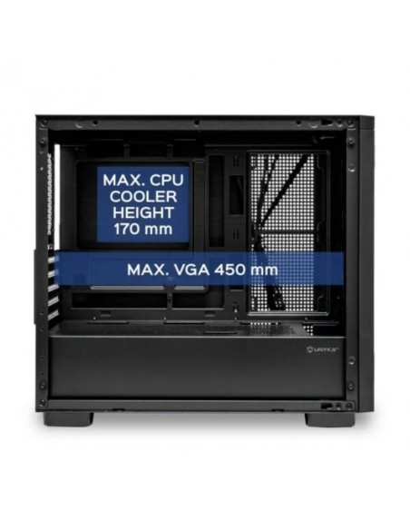 UNYKAch Revelat Mesh Edge Caja mATX Cristal Templado