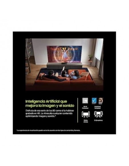 Samsung Q7F QE43Q7FAAU 43" QLED 4K UltraHD HDR10+ Televisor