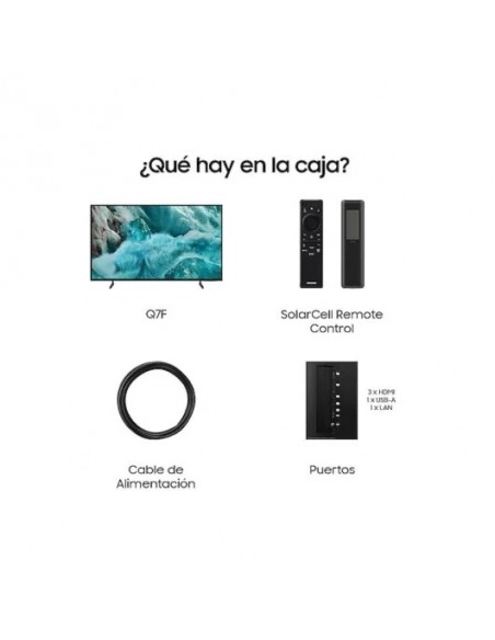 Samsung Q7F QE43Q7FAAU 43" QLED 4K UltraHD HDR10+ Televisor
