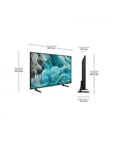 Samsung Q7F QE43Q7FAAU 43" QLED 4K UltraHD HDR10+ Televisor
