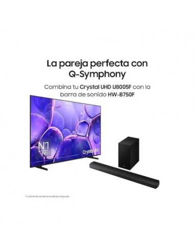 Samsung Crystal UE65U8072FUXXH 65" LED 4K UltraHD LED 65" 4K UltraHD HDR10+ Televisor