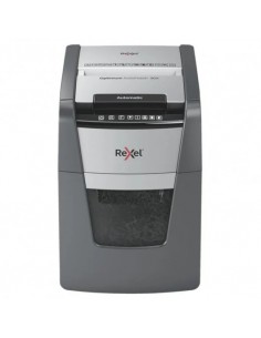 Rexel Optimum AutoFeed 90X Destructora de Papel Automática Corte en Partículas P-4 34L Negra