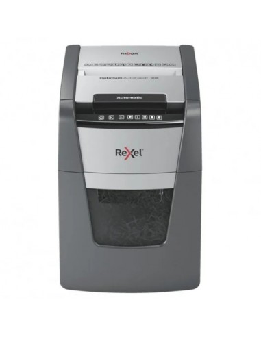 Rexel Optimum AutoFeed 90X Destructora de Papel Automática Corte en Partículas P-4 34L Negra