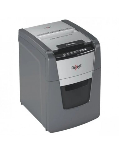 Rexel Optimum AutoFeed 90X Destructora de Papel Automática Corte en Partículas P-4 34L Negra