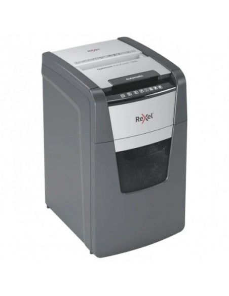 Rexel Optimum AutoFeed 130X Destructora de Papel Corte en Partículas P-4 44L Negra