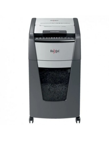 Rexel Optimum Autofeed 300M Destructora de Papel Microcorte P-5 60L Negra