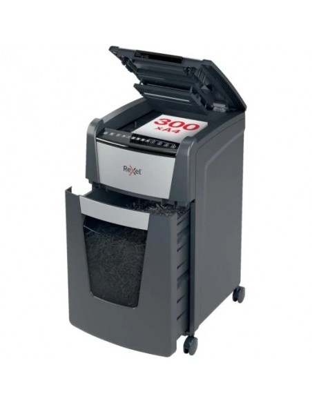 Rexel Optimum Autofeed 300M Destructora de Papel Microcorte P-5 60L Negra