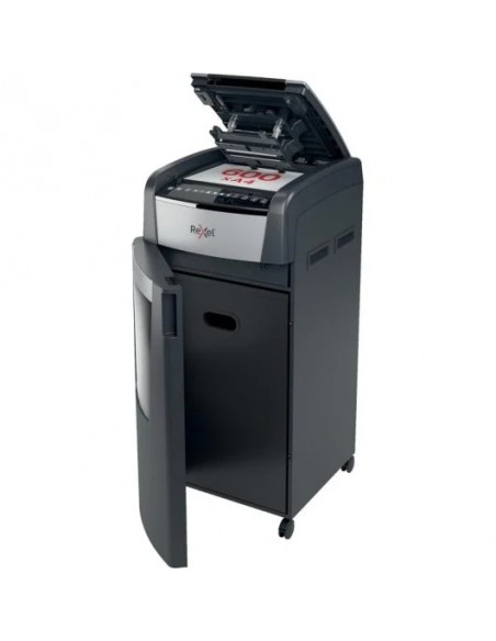Rexel Optimum AutoFeed 600X Destructora Automática Corte en Partículas P-4 110L Negra