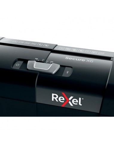 Rexel Secure X6 Destructora de Papel Corte en Partículas P-4 10L Negra