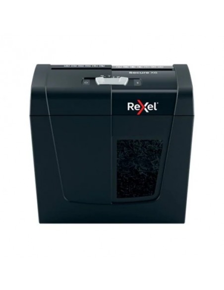 Rexel Secure X6 Destructora de Papel Corte en Partículas P-4 10L Negra