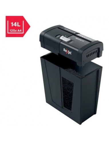 Rexel Secure X8 Destructora de Papel Corte en Partículas P-4 14L Negra