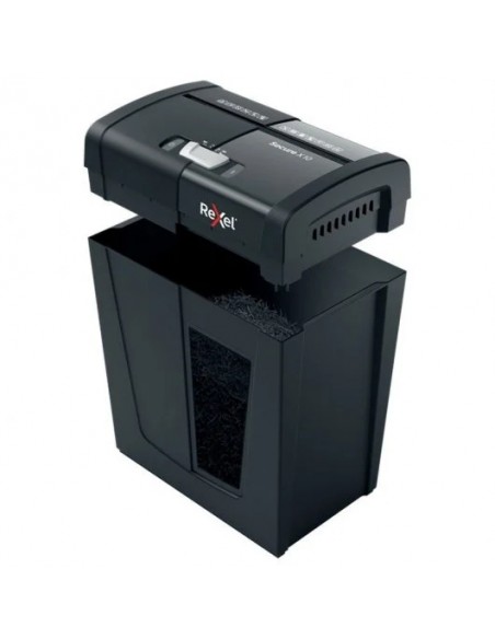 Rexel Secure X10 Destructora de Papel de Corte en Partículas P-4 18L Negra