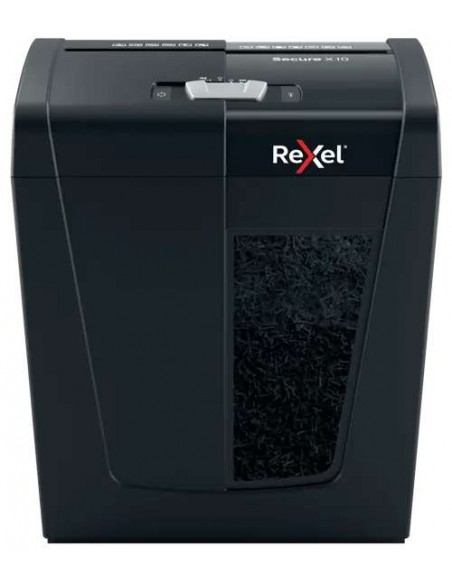Rexel Secure X10 Destructora de Papel de Corte en Partículas P-4 18L Negra