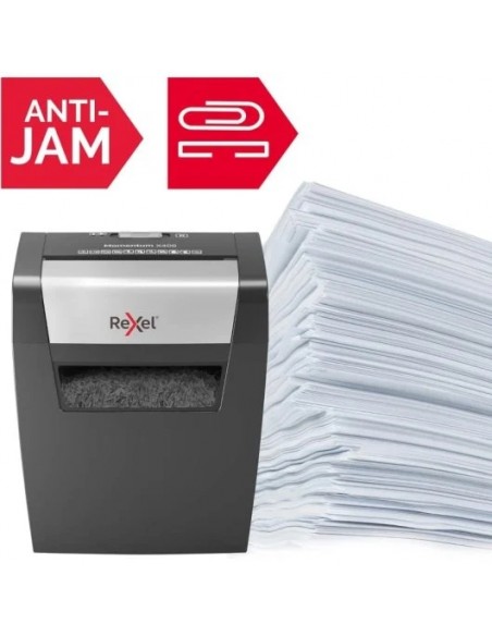 Rexel Momentum X406 Destructora de Papel Corte en Confeti P-4 15L Negra