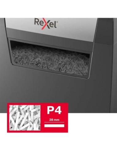 Rexel Momentum X406 Destructora de Papel Corte en Confeti P-4 15L Negra
