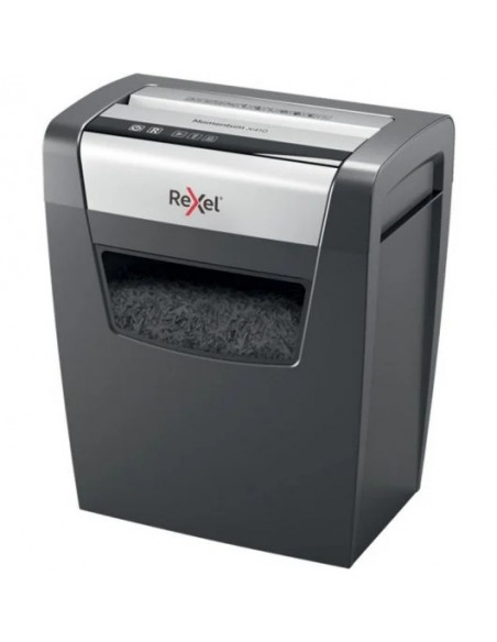 Rexel Momentum X410 Destructora de Papel Corte Confeti P-4 23L Negra