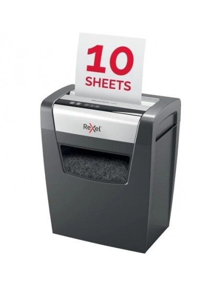 Rexel Momentum X410 Destructora de Papel Corte Confeti P-4 23L Negra