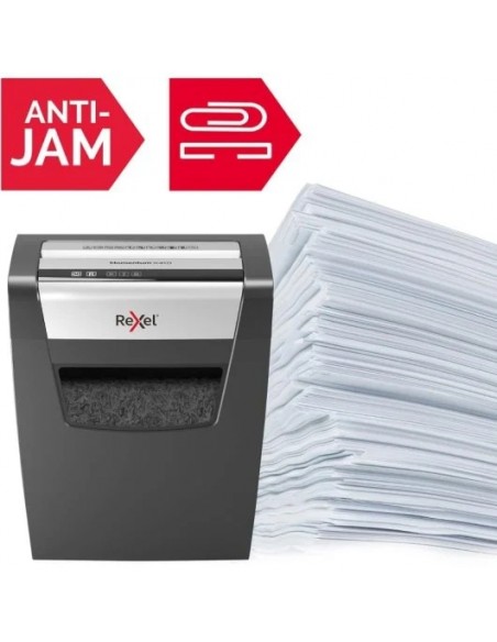 Rexel Momentum X410 Destructora de Papel Corte Confeti P-4 23L Negra