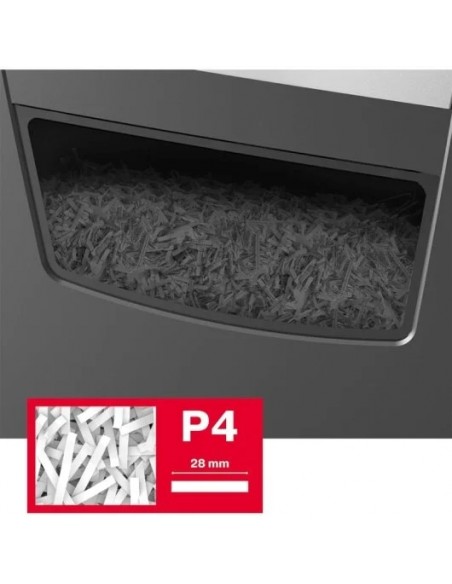 Rexel Momentum X410 Destructora de Papel Corte Confeti P-4 23L Negra