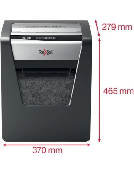 Rexel Momentum M510 Destructora de Papel Corte en Partículas P-5 23L Negra