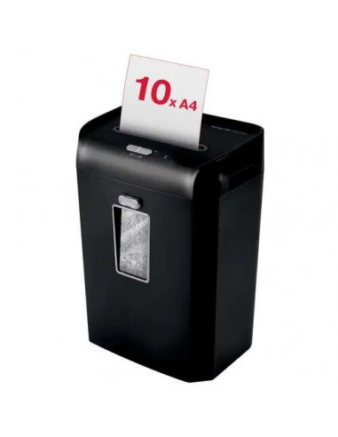 Rexel Promax RSX1035 Destructora de Papel Corte en Partículas P-4 35L Negra
