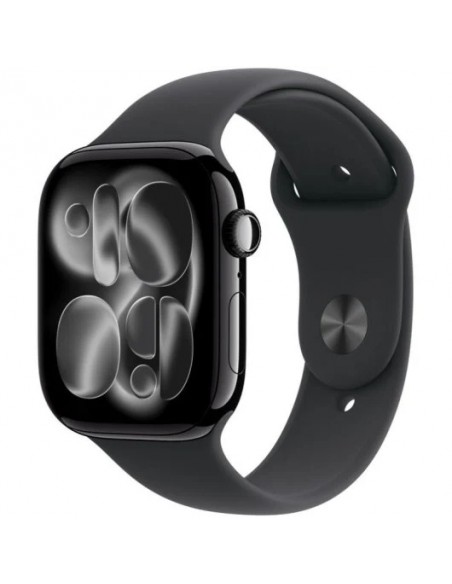 Apple Watch Series 11 GPS + Cellular 46mm Caja de Aluminio Negra con Correa Deportiva Negra S/M