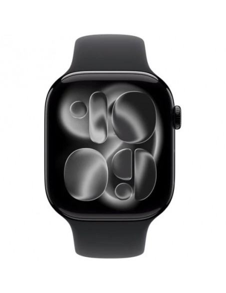 Apple Watch Series 11 GPS + Cellular 46mm Caja de Aluminio Negra con Correa Deportiva Negra S/M