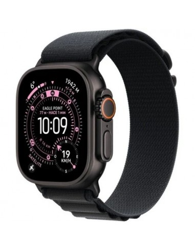 Apple Watch Ultra 3 GPS + Cellular 49mm Caja de Titanio Negra con Correa Loop Alpine Negra M