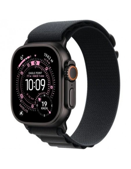 Apple Watch Ultra 3 GPS + Cellular 49mm Caja de Titanio Negra con Correa Loop Alpine Negra M