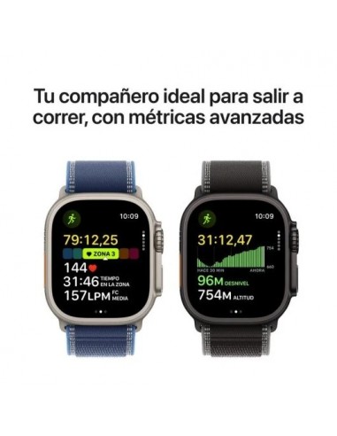 Apple Watch Ultra 3 GPS + Cellular 49mm Caja de Titanio Negra con Correa Loop Alpine Negra M