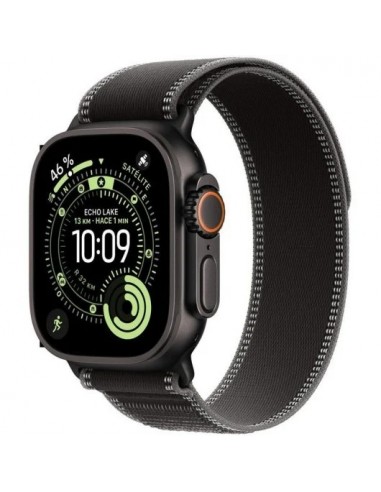 Apple Watch Ultra 3 GPS + Cellular 49mm Caja de Titanio Negro con Correa Loop Trail Negro/Carbón M/L