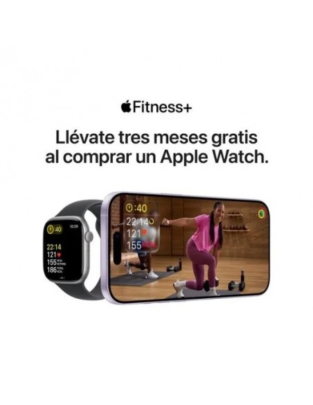 Apple Watch Ultra 3 GPS + Cellular 49mm Caja de Titanio Negro con Correa Loop Trail Negro/Carbón M/L