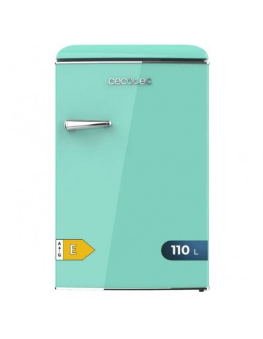 Cecotec Bolero CoolMarket TT Origin 110 Green E Mini frigorífico Retro 110L
