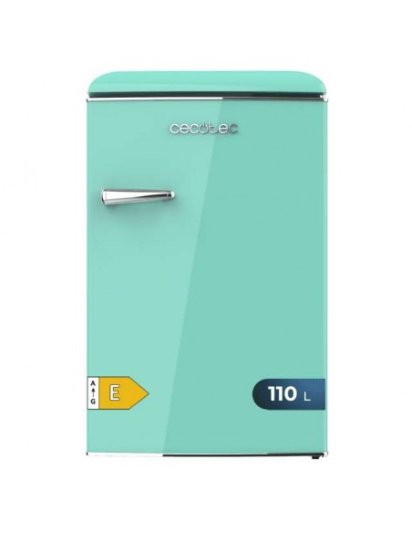 Cecotec Bolero CoolMarket TT Origin 110 Green E Mini frigorífico Retro 110L