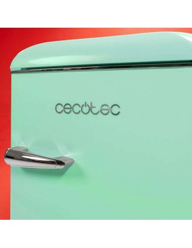Cecotec Bolero CoolMarket TT Origin 110 Green E Mini frigorífico Retro 110L