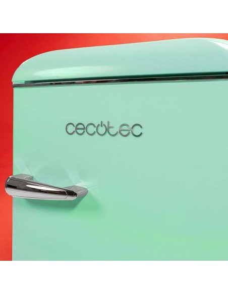 Cecotec Bolero CoolMarket TT Origin 110 Green E Mini frigorífico Retro 110L