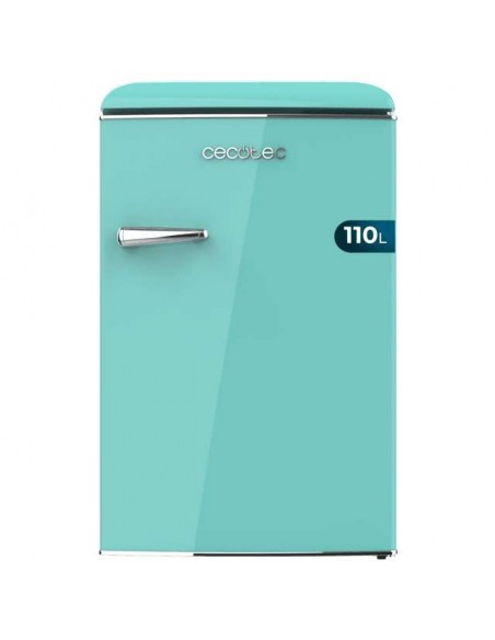 Cecotec Bolero CoolMarket TT Origin 110 Green E Mini frigorífico Retro 110L