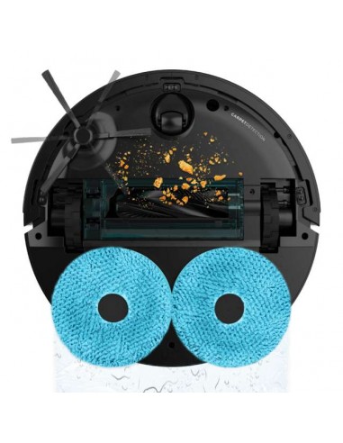 Cecotec Conga X70 Robot Aspirador con Base Autovaciado con Motor de Succión 15000Pa