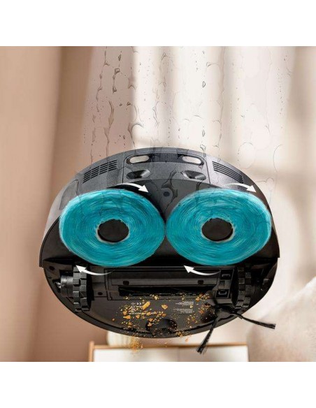 Cecotec Conga X70 Robot Aspirador con Base Autovaciado con Motor de Succión 15000Pa