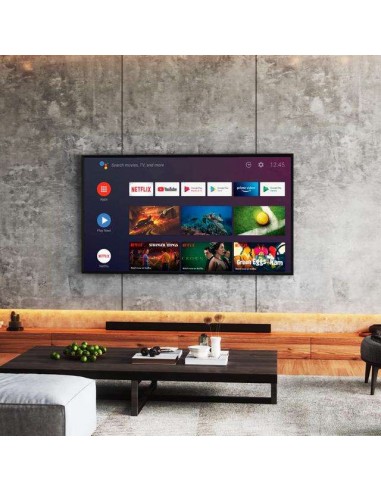 Cecotec A3 Series ALU30075S 75" LED 4K UltraHD Android TV 11, HDR10 Televisor