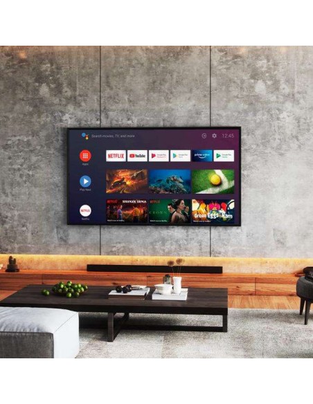 Cecotec A3 Series ALU30075S 75" LED 4K UltraHD Android TV 11, HDR10 Televisor