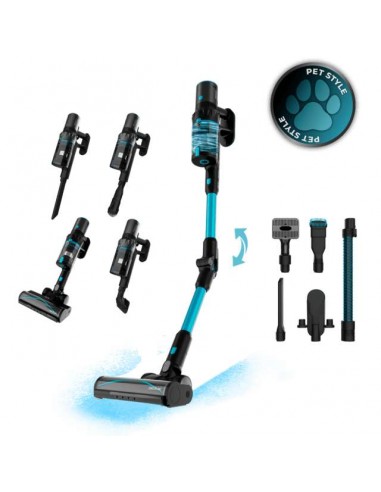 Cecotec Conga Rockstar 3500 Storm Pet Flex. Aspirador Escoba sin Cables sin Bolsa BLDC 500W