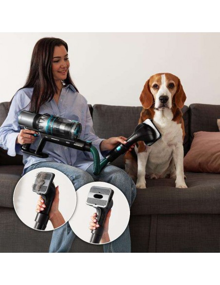 Cecotec Conga Rockstar 2500 Thunder Pet Flex. Aspirador Escoba sin Cables sin Bolsa BLDC 400W