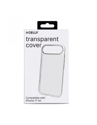 Celly GELSKIN Funda Transparente iPhone Air